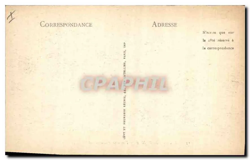 Aix-en-Provence — Quelle mit warmem Wasser — Verlag LL. Nr. 15 - Rückseite