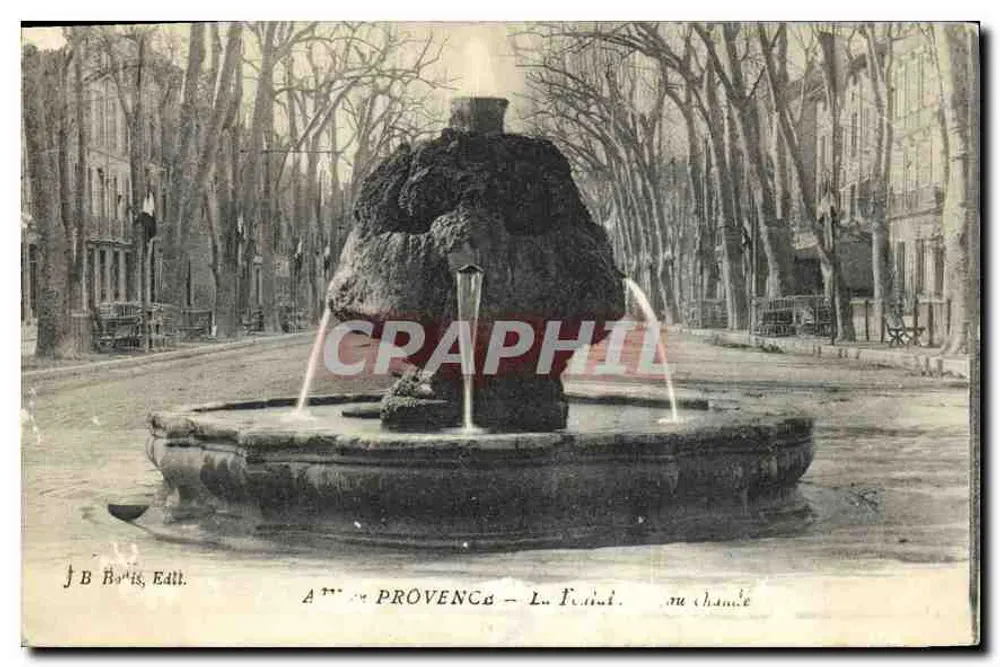 Aix-en-Provence — La Fontaine — J.B. Boris, Edit. - Recto