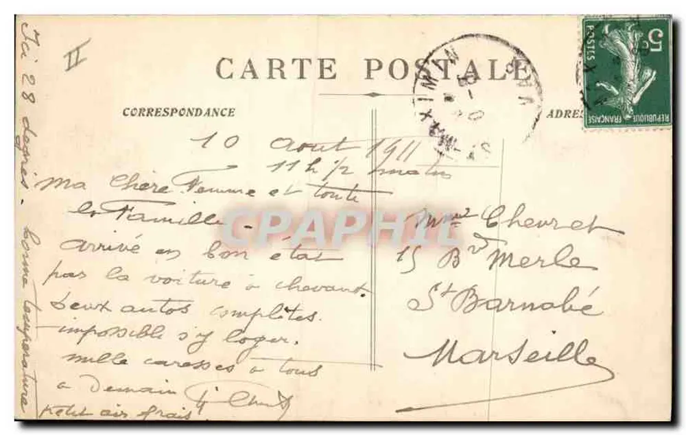La Sainte-Baume — Vista Geral — editor n°919 - Verso