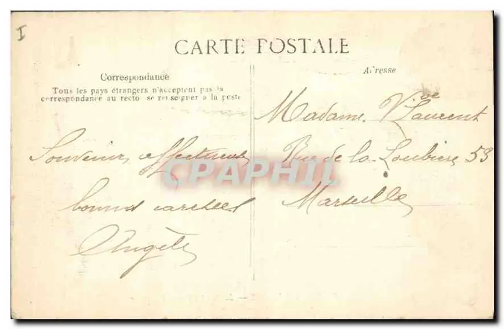 La Sainte-Baume — O Santo Pilon — O Rocher — Editor B.D. - Verso