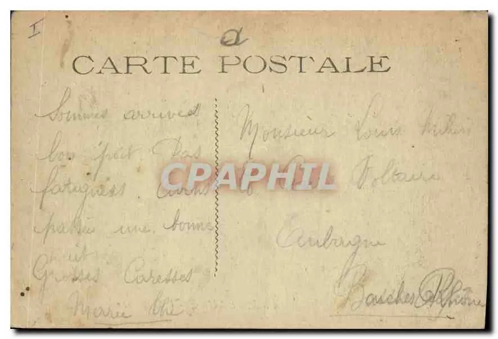 La Ste-BAUME - L'Oratoire — éditeur non visible, n° de série non lisible - Verso