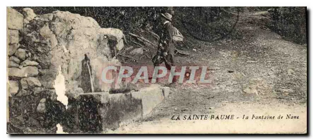 A Santa Baume — A Fonte de None — editor não visível - Frente