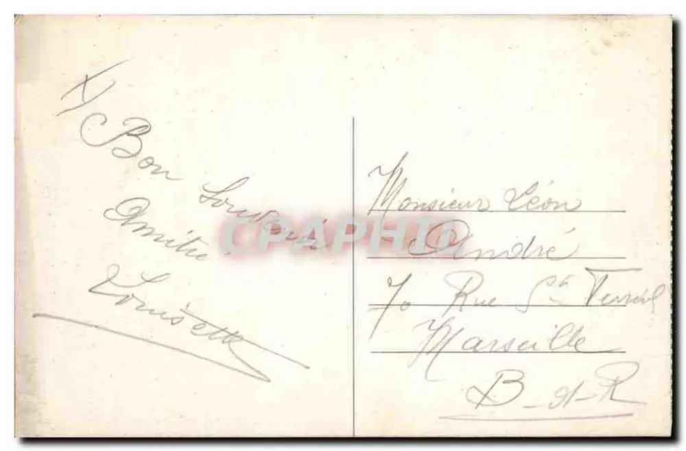 La Sainte-Baume — Montée du Saint-Pilon — n°61 - Verso