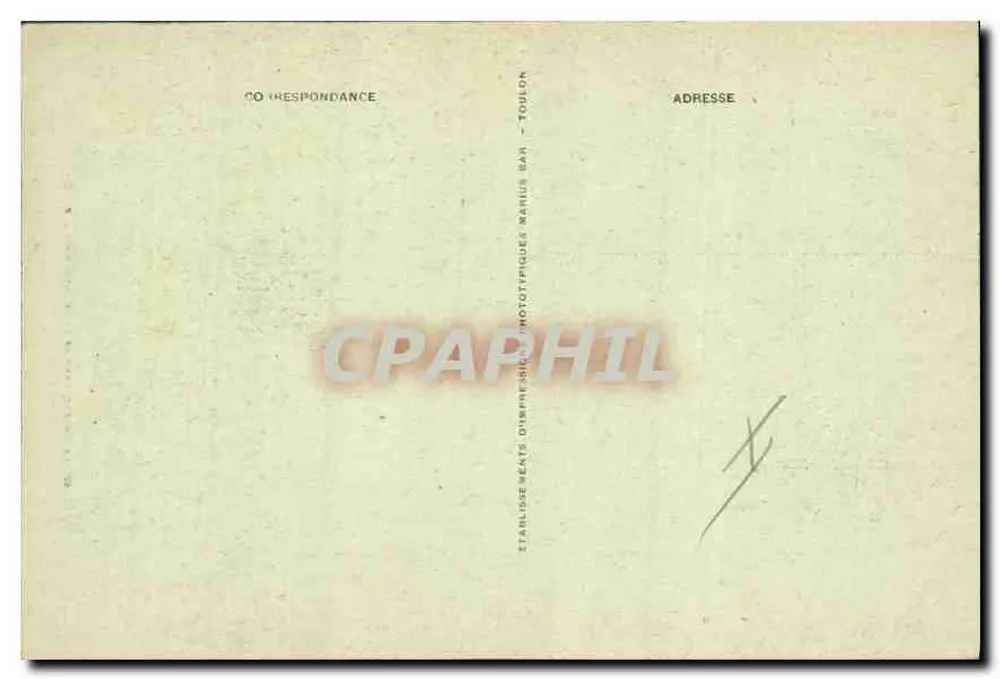 La Sainte-Baume - Entrada da floresta — editor não identificado, n° de série 42 - Verso