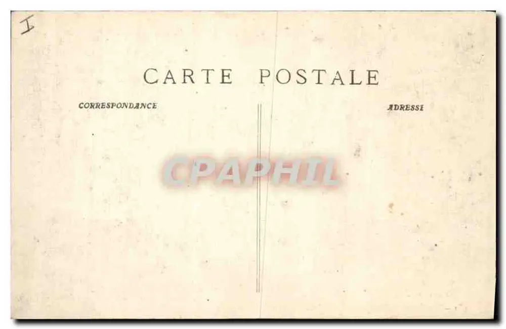A Sainte-Baume - A Floresta (O Canapé) — P. Ruat, editor, Marselha — n° 481 - Verso