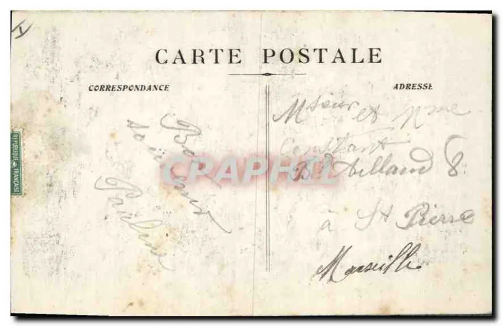 La Sainte-Baume - Subida para a Gruta — editor anônimo, n° 705 - Verso