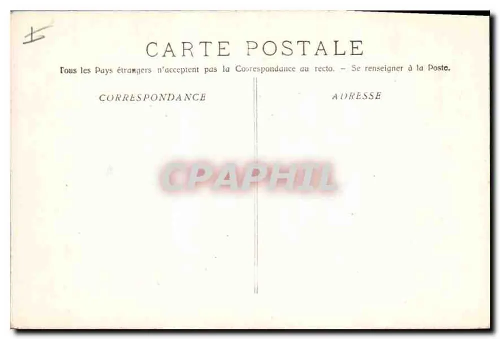 La Forêt (Le Canapé) — A Santa-Baume — Fototipia E. Lacour Marseille — n°481 - Verso
