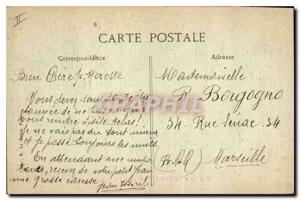 La Sainte-Baume — Das Hotel und die Kapelle - Rückseite
