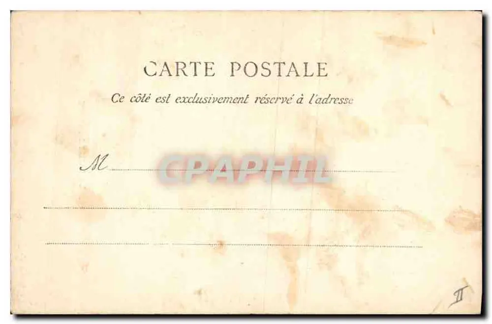 La Sainte-Baume — vista do mosteiro na montanha — P. Ruat, editor, n°51 - Verso