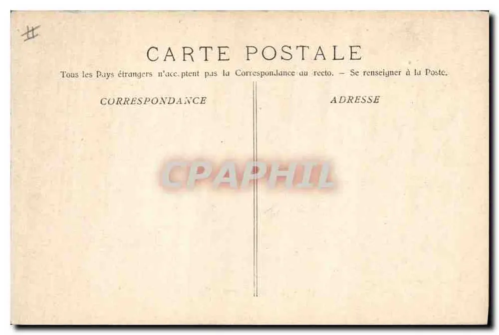 La Sainte-Baume - Vista Geral — Fototipo E. Lazour, Marselha, n° 919 - Verso