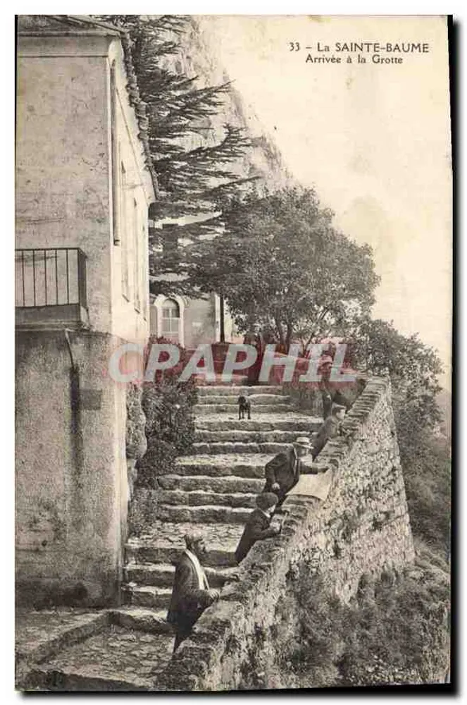La Sainte-Baume — Chegada à Gruta — editor não identificado, n° 33 - Frente