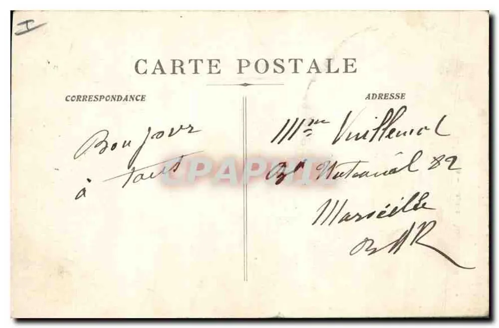 La Sainte-Baume - Santa Madeleine — estátua — n°3255 - Verso