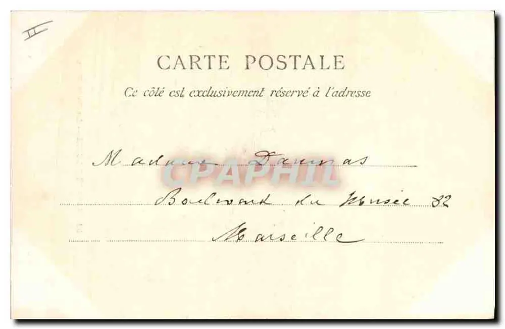 Sainte-Baume — O Santo-Pilão — A. Lezér, Fot. - Verso
