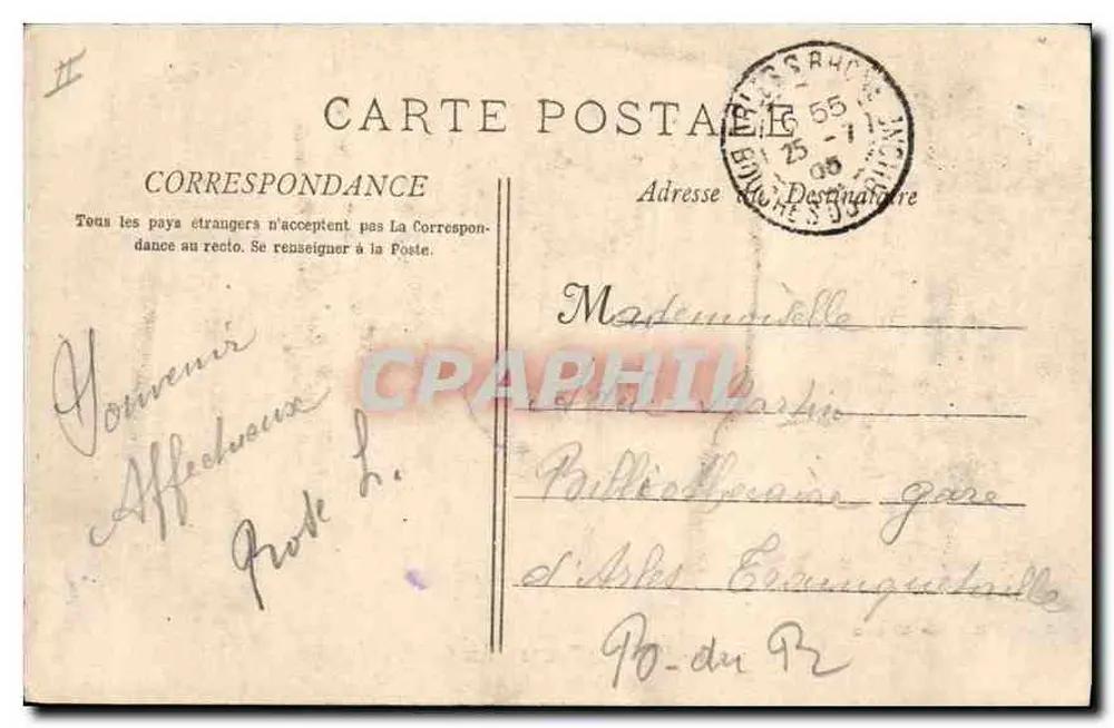 La Sainte-Baume - Vista Geral — Fotografia K. Lavour, Marselha — n° 919 - Verso