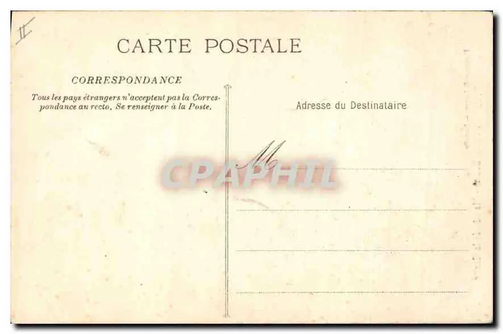 A Santa-Baume - Subida para a Gruta — Montotyne e Lacour, n°705 - Verso