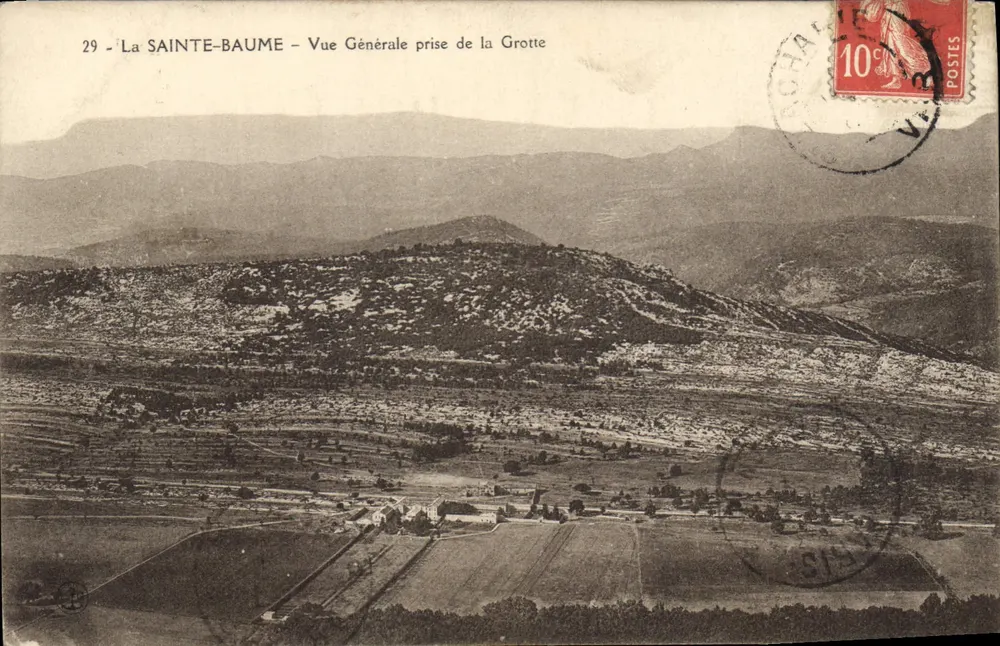 La SAINTE-BAUME – Vue Générale prise de la Grotte – n°29 - Recto