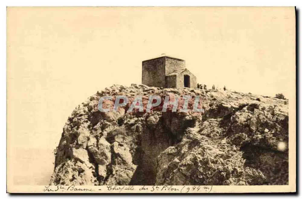 A Santa-Baume - Capela do Santo Pilon (944 m) — Edição da Hóspedaria da Santa-Baume - Frente