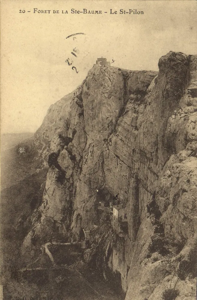 Floresta de Ste-Baume — O St-Pilon — Editor G.P. Paris - Frente