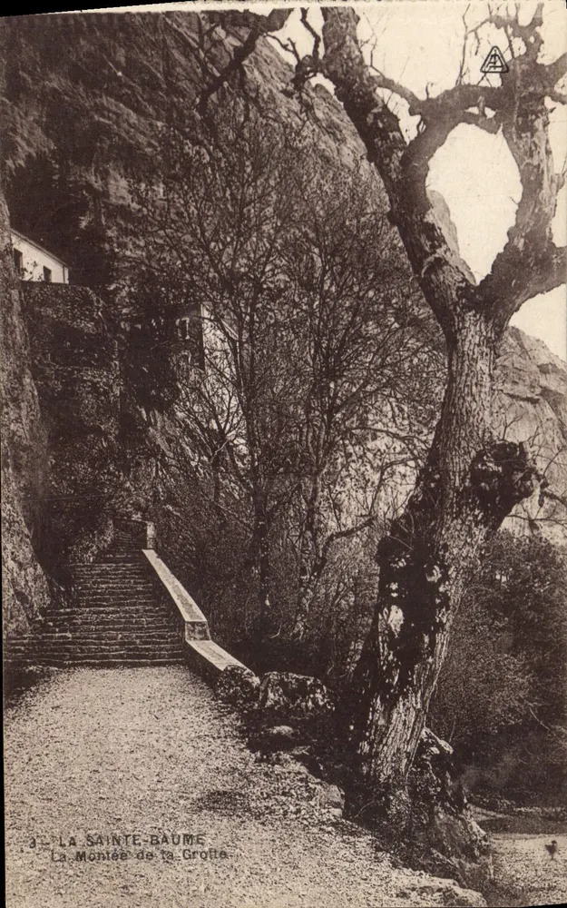 La Sainte-Baume — La Salita alla Grotta — editore sconosciuto, n°3 - Recto