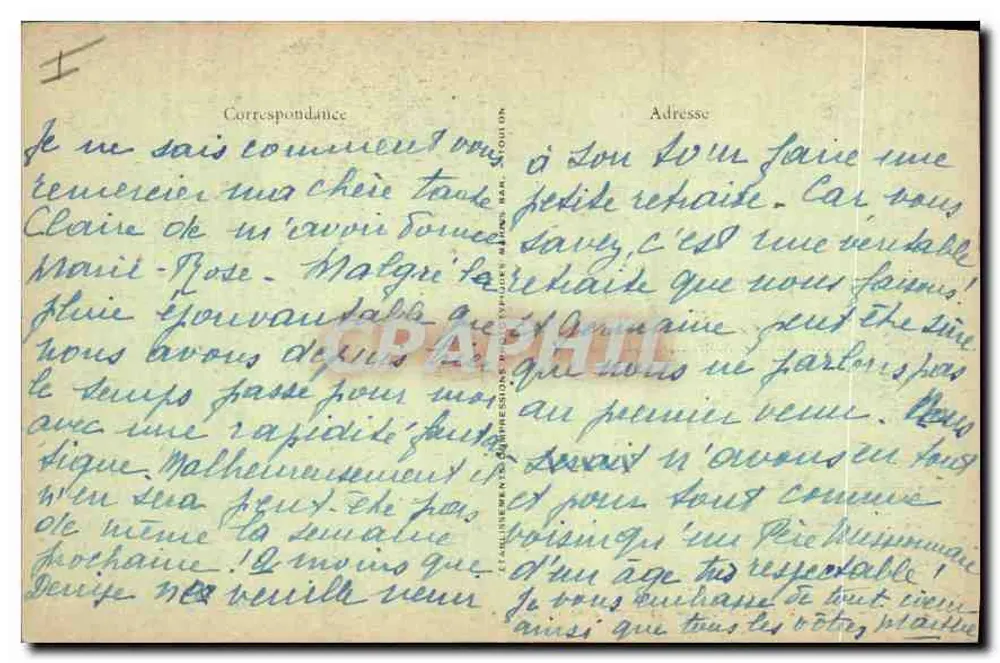 La Sainte-Baume : Terrasse et entrée de la grotte — éditeur non identifié, n° 49 - Verso