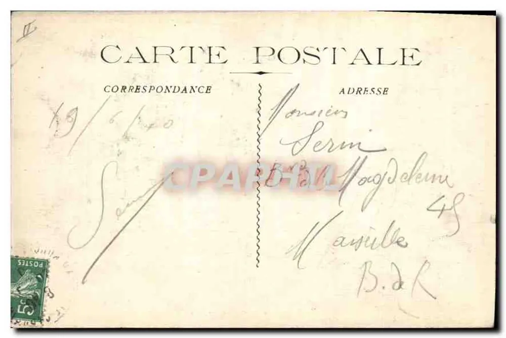 La Sainte-Baume - La Fontaine de Nans — Guende, phot - Mars - Verso