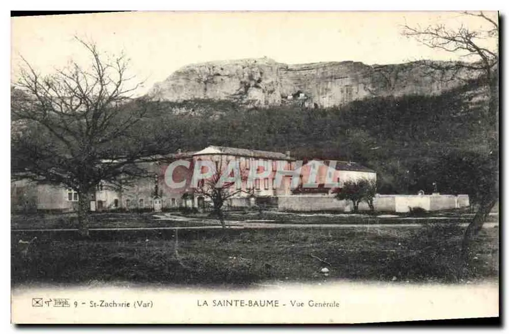 La Sainte-Baume — Vista Geral — St-Zacharie (Var) - Frente