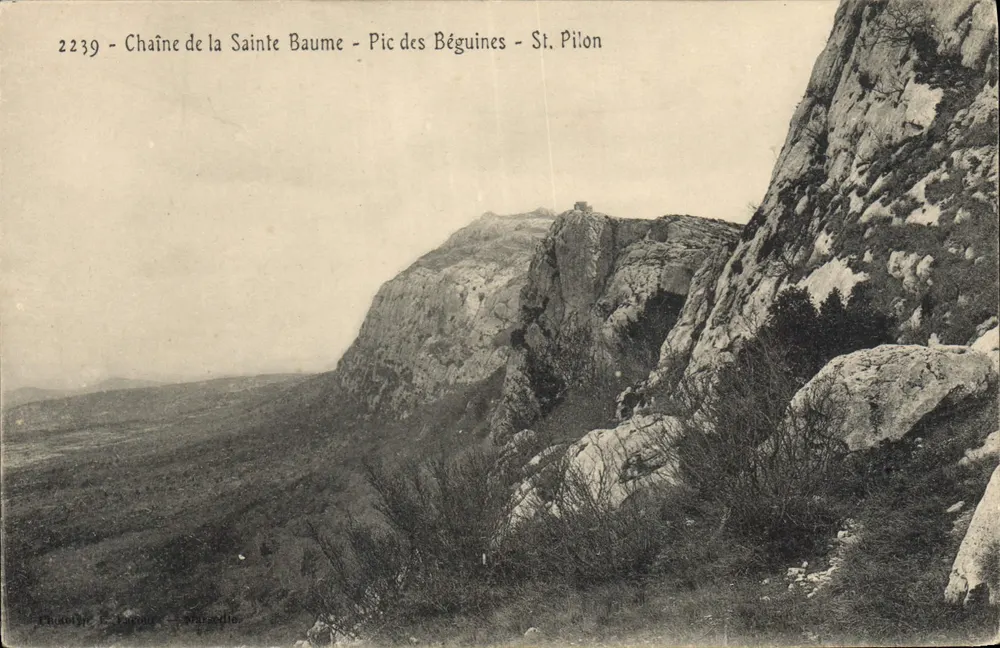 Kette der Heiligen Baume - Pic des Béguines - St. Pilon — Chuchotille & Larousse, Nr. 2239 - Vorderseite