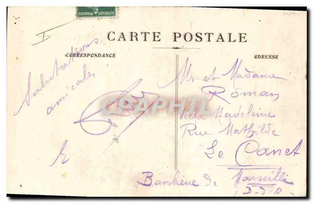 La Sainte-Baume — Le Saint-Pilon — Souvenir de la Sainte-Baume, editor desconhecido, n°10 - Verso