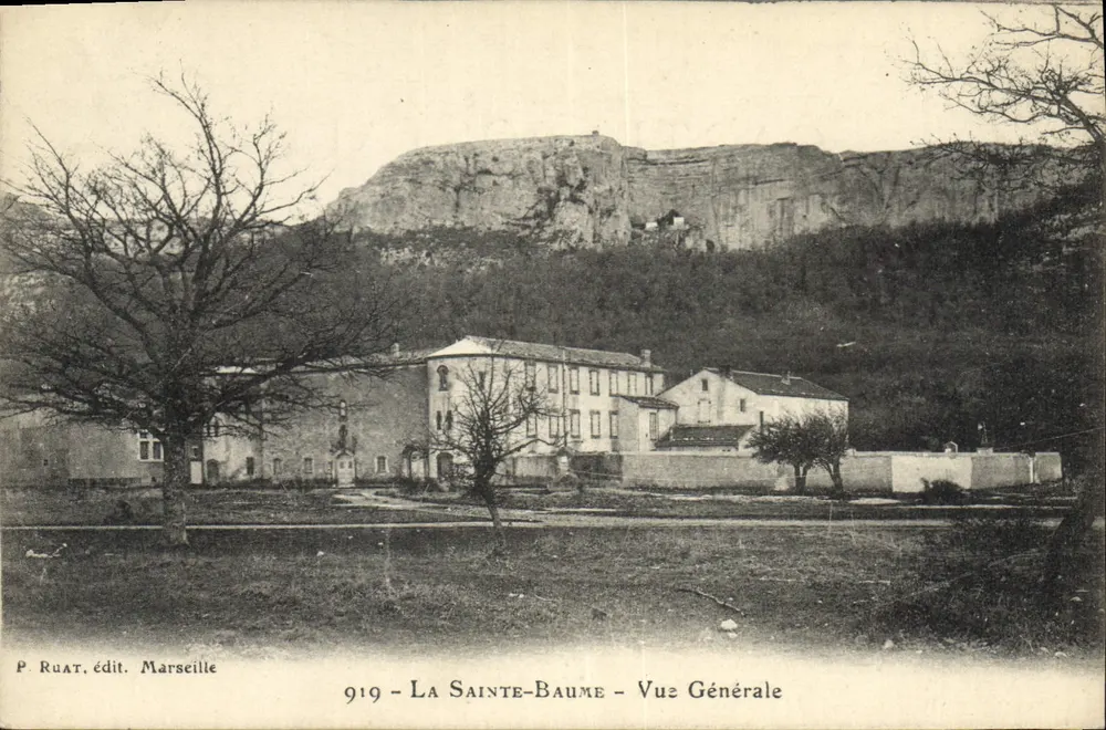 La Sainte-Baume — Vista Geral — P. Ruat, editor. Marselha, n° 919 - Frente