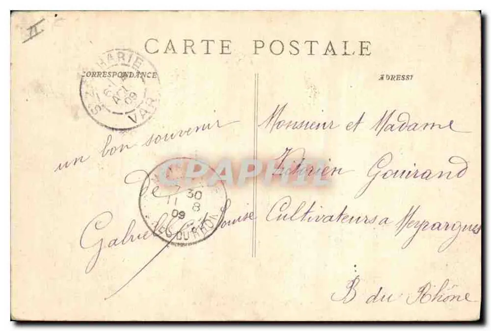 La Sainte-Baume — Vista Geral — P. Ruat, editor, Marselha - Verso