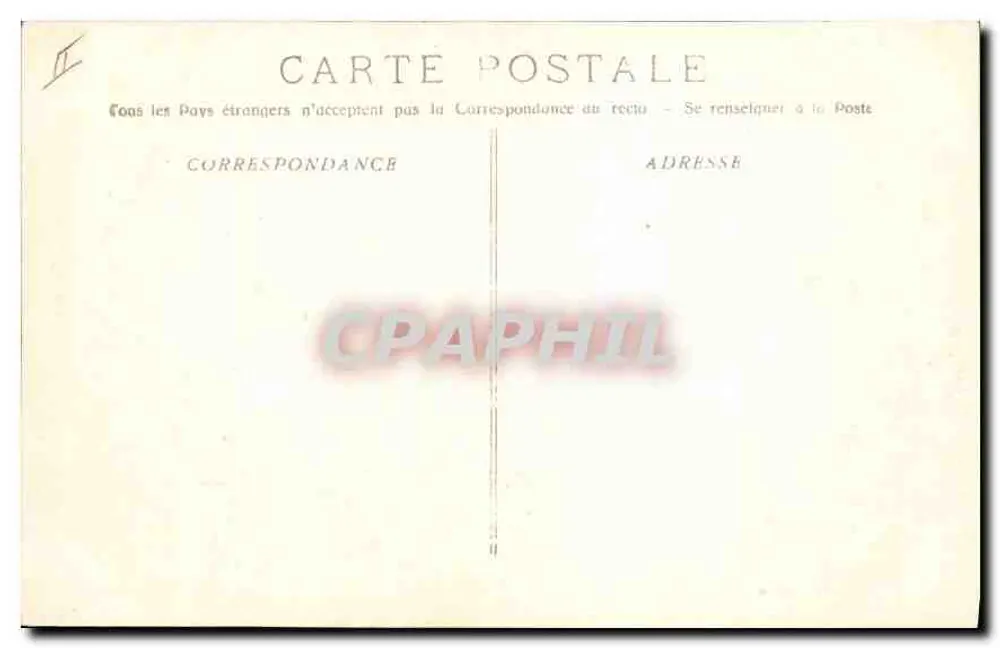 A Santa Bauma — Vista Geral da Floresta — Editor Marseille, n° 690 - Verso