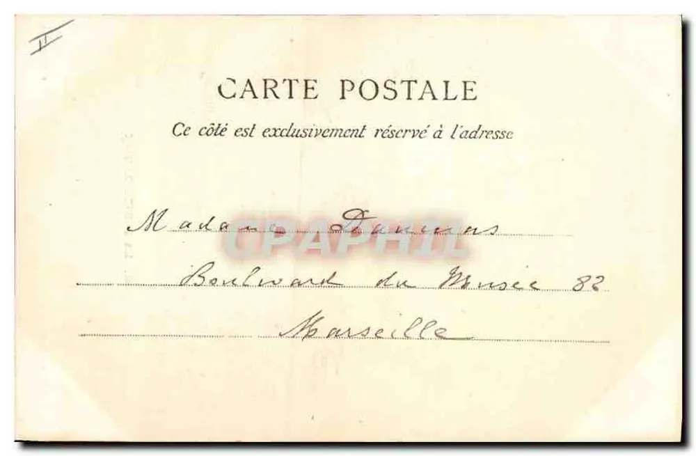 La Sainte-Baume — widok z monumentalnego szlaku — P. Huat, wyd. nr 51 - Rewers
