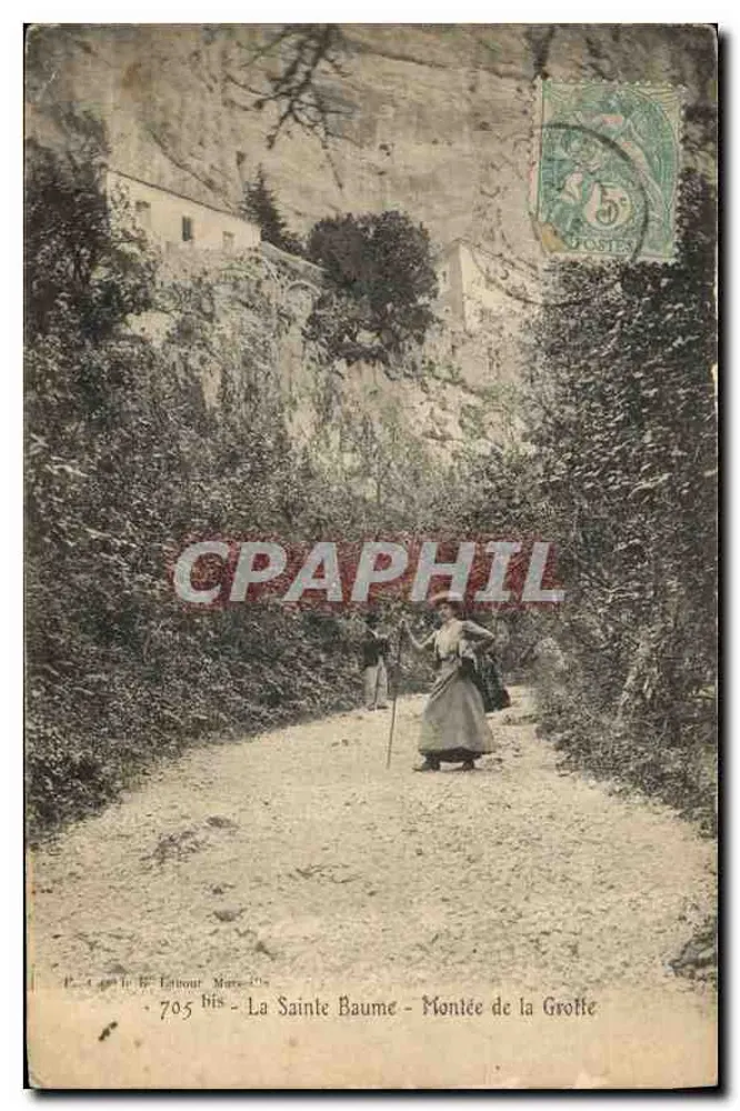 La Sainte Baume - Aanloop naar de grot — Uitgever: Le B. Labour, n° 705 bis - Voorkant