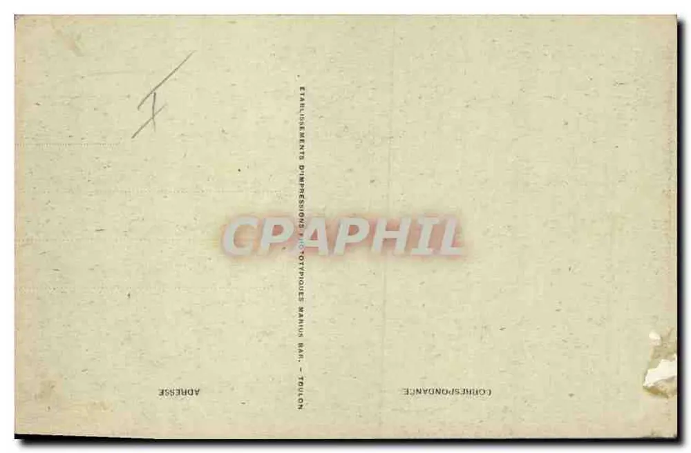 La Sainte-Baume - Unterholz - Giniez-Pfad — Verlag: A. Tullion - Rückseite