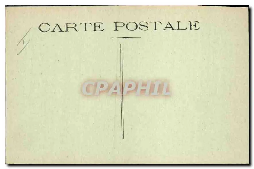 La Ste-Baume — Capela dos Plarishins — editor não identificado - Verso