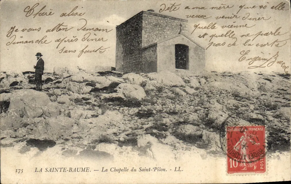 La Sainte-Baume — A Capela do Santo Pilon — LL. — n° 175 - Frente