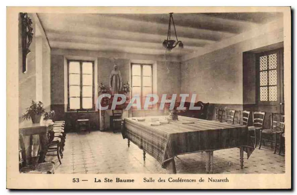 La Ste Baume — Konferenzsaal von Nazareth — n°53 - Vorderseite