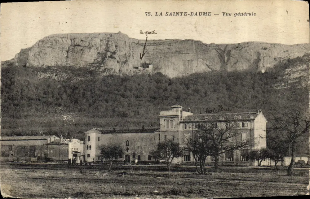 La Sainte-Baume — Vista geral — editor desconhecido, n° 75 - Frente