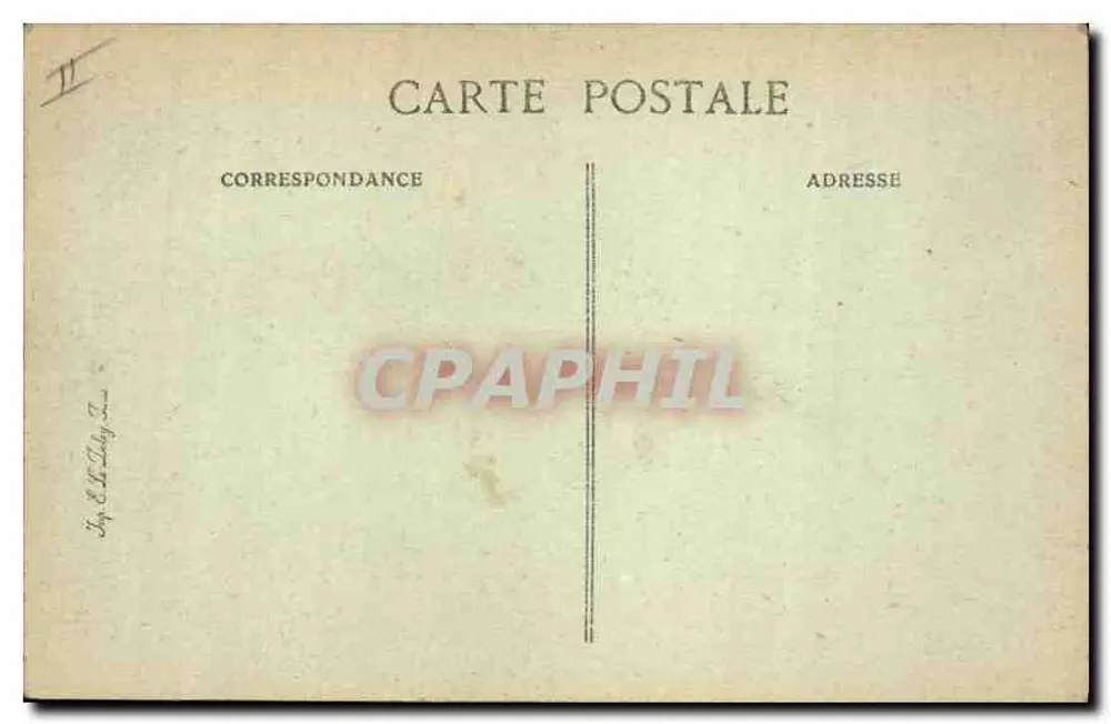 La Sainte-Baume — Das Hotel und die Kapelle — Verlag ELD, Nr. 2672 - Rückseite