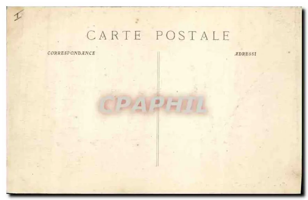 La Sainte-Baume - La Foresta - Il Canapé — Ruat Edit. - Marseille, n°481 - Verso