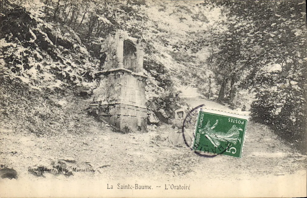 La Sainte-Baume -- O Oratório -- Roseilhure, edição Marseille - Frente