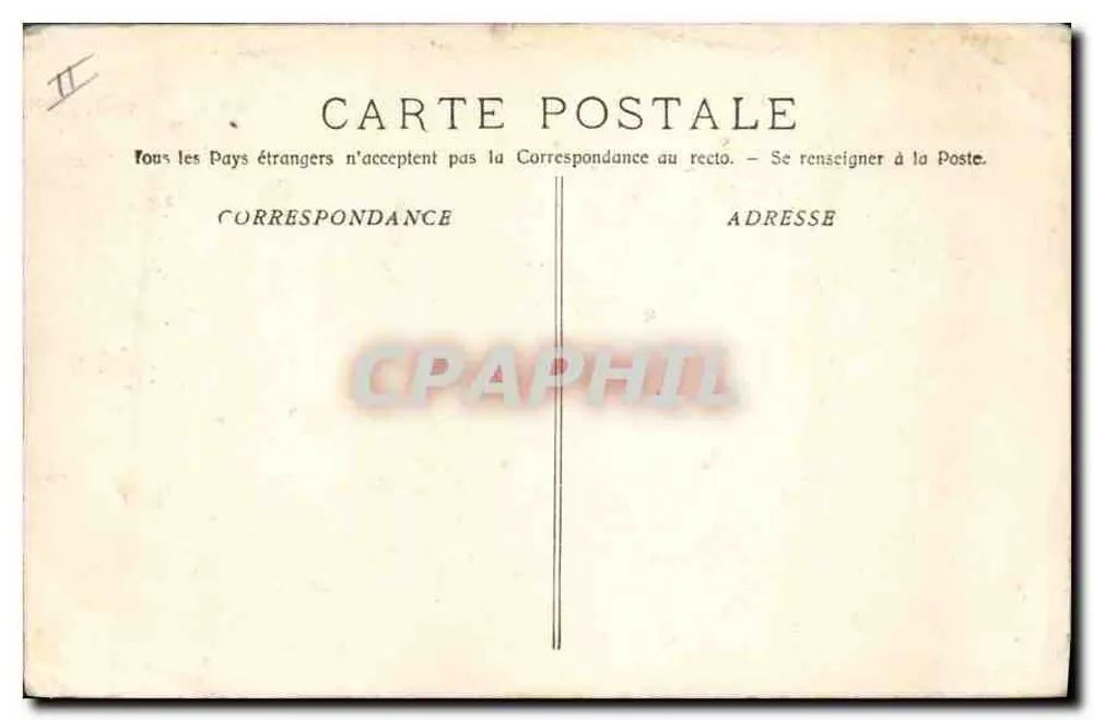 La Sainte-Baume — Visão Geral — Fototipia E. Lacour, Marselha - Verso