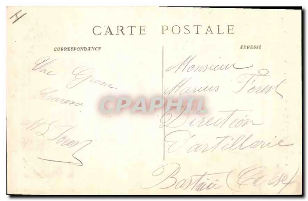 A Sainte-Baume — Chegada à Gruta — P. Ruat, editor, Marselha, 905 bis - Verso