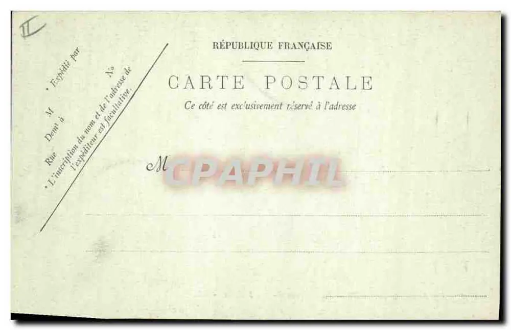A Sainte-Baume — A Capela do Santo Pilon — LL. — n° 175 - Verso