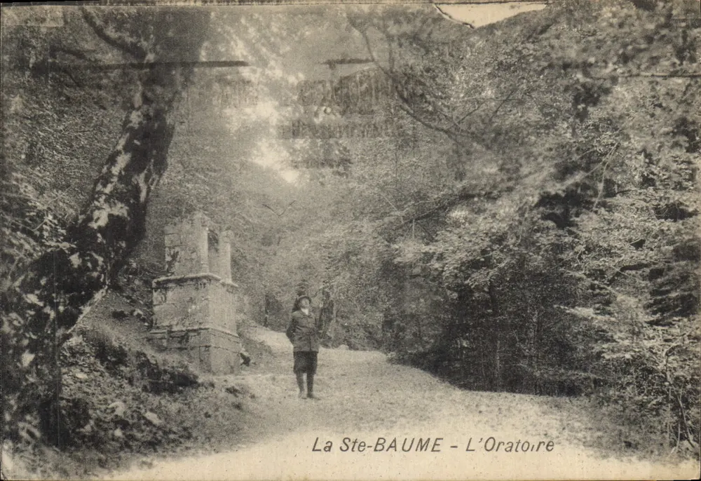 A Ste-BAUME - A Oratória - Frente