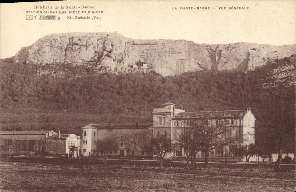 La Sainte-Baume — Vue Générale — Hôtellerie de la Sainte-Baume, Station Climatique d'Été et d'Hiver - Frente