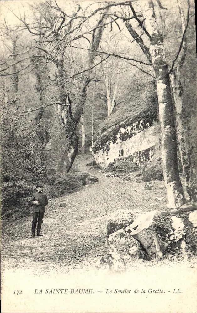 La Sainte-Baume — O Caminho da Gruta — LL. n° 172 - Frente