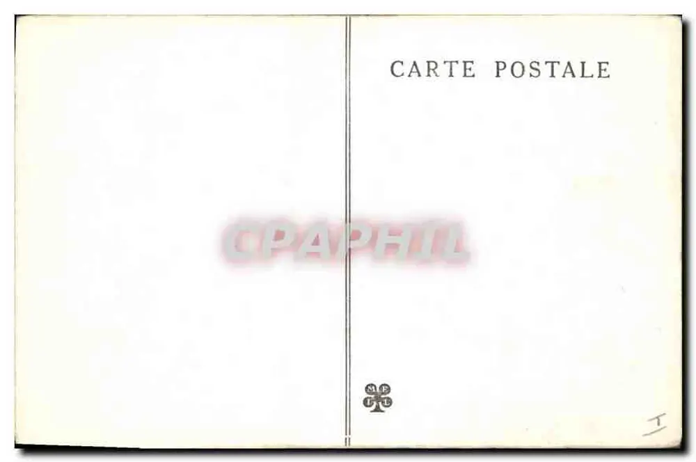 Die Jungfrau von Calvaire, Rocher de Bonnevie — Auvergne, Cantal — Verlag MURAT, Nr. 658 - Rückseite