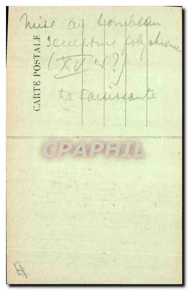 Salers — Die Kirche des 13. Jahrhunderts — Auvergne, anonymer Verlag, Nr. 160 - Rückseite
