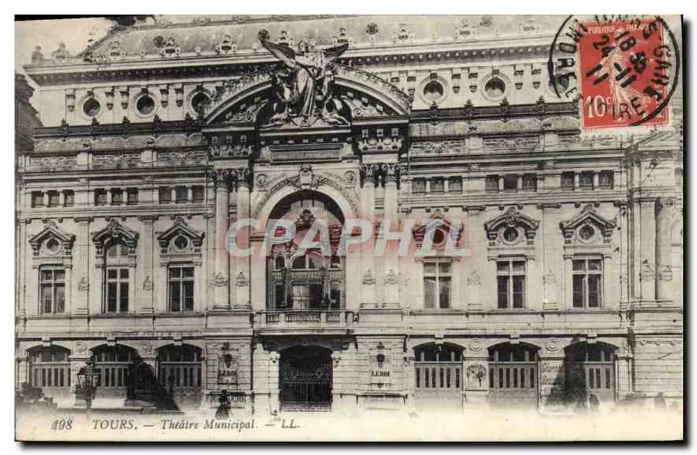 Tours — Teatro Municipal — LL. n° 498 - Frente